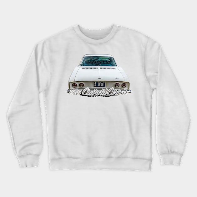 1965 Chevrolet Corvair Monza Coupe Crewneck Sweatshirt by Gestalt Imagery